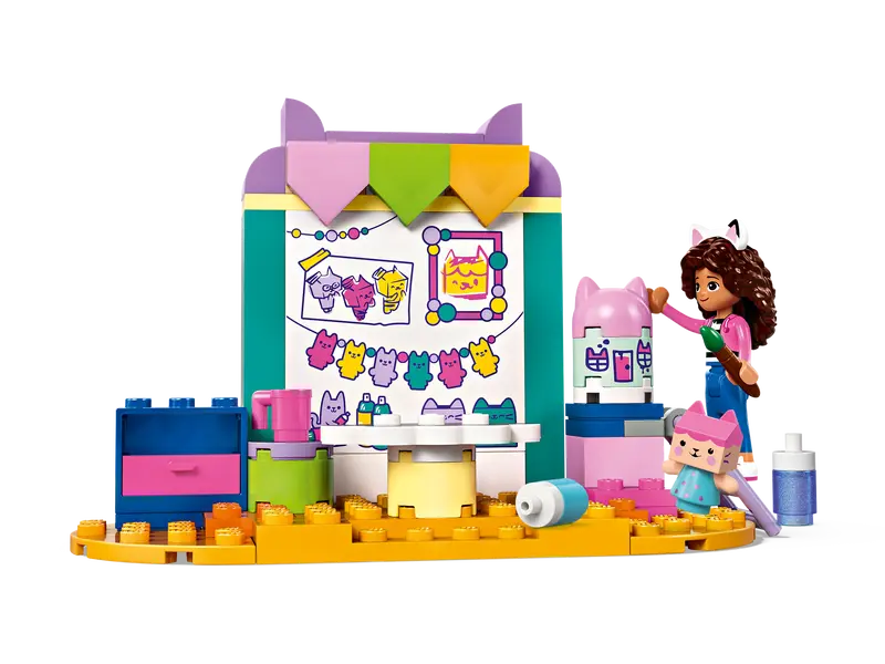 LEGO - 10795 - GABBY'S DOLLHOUSE - Crafting with Baby Box - 60pcs