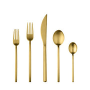 Mepra – Due Ice Gold – 5-Piece Flatware Set – 108022005 – Image 