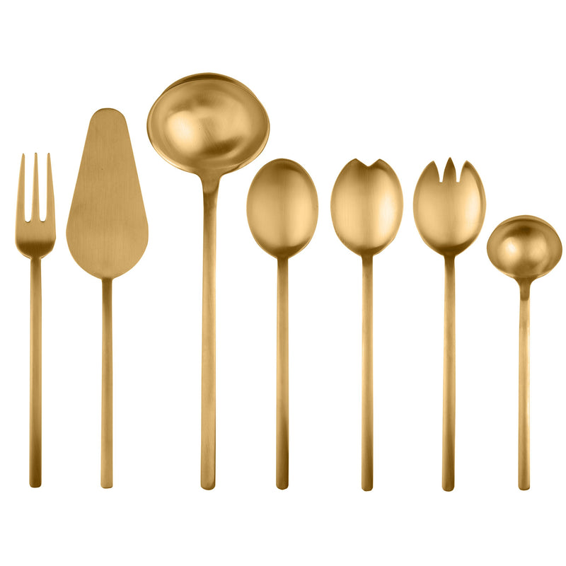 Mepra – Due Ice Gold – 7-Piece Serving Set – 10802207 – Image 1