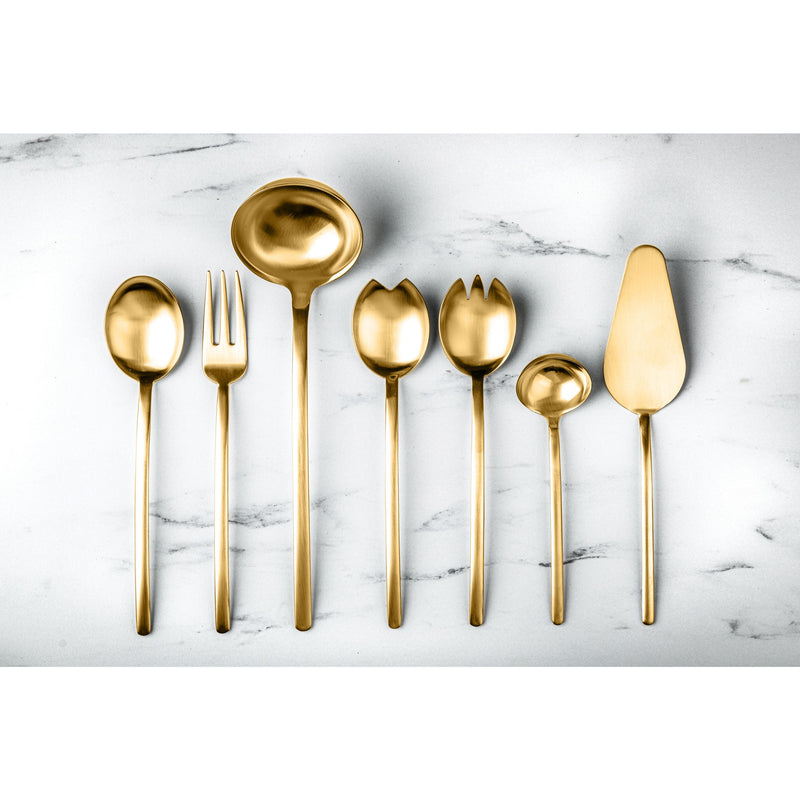 Mepra – Due Ice Gold – 7-Piece Serving Set – 10802207 – Image 2