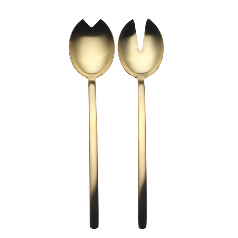 Mepra - Due Ice Gold Salad Serving Set - 2 Pcs. – MPR-108022122 – Image 1
