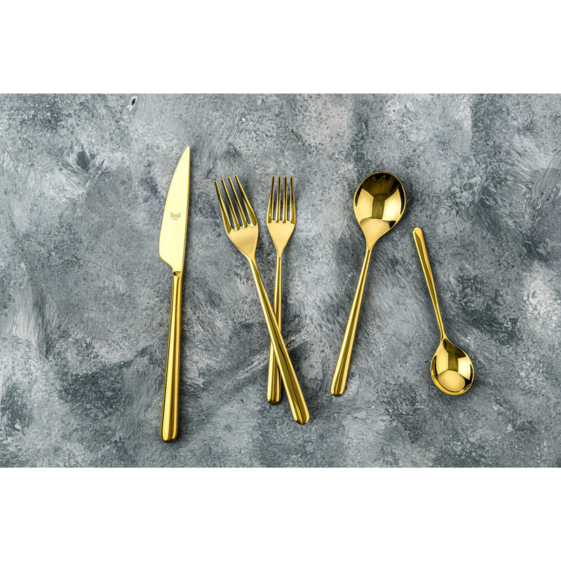 Mepra – Linea Ice Gold – 67-Piece Flatware Set – 108122067 – Image 2
