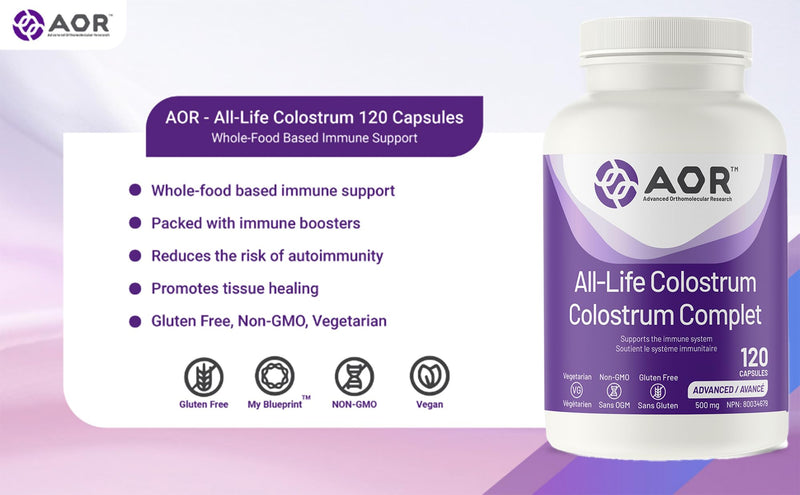AOR All-Life Colostrum 120 Capsules – view 7