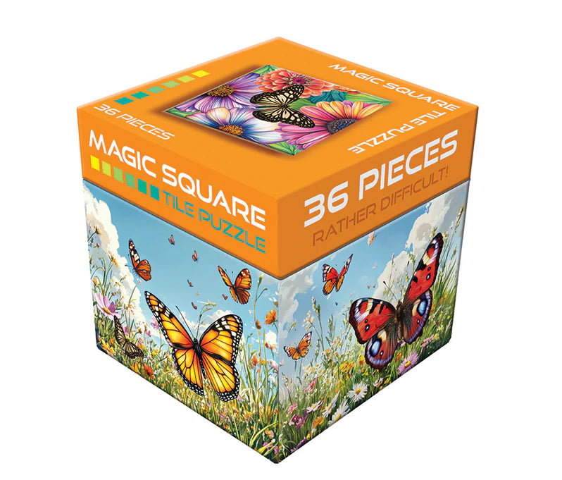 Outset Media - Magic Square Puzzle: Butterflies (36pc)