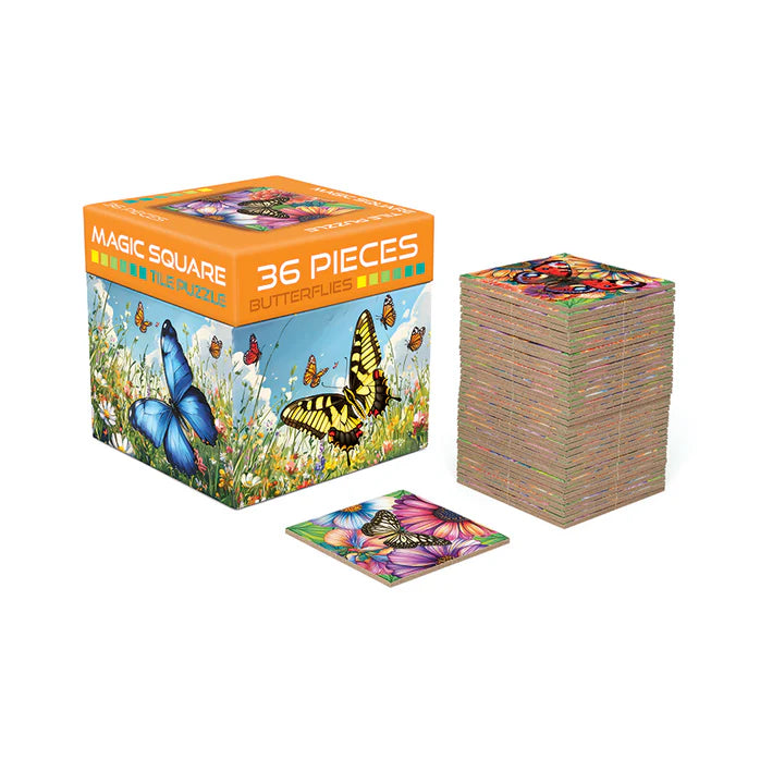 Outset Media - Magic Square Puzzle: Butterflies (36pc)