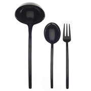 Mepra - Due Black Gold Serving Set - 3 Pcs. – MPR-108622003 – Image 1