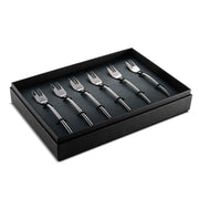 Mepra – Due Black Gold Cake Fork Set – 6-Piece Set – 108644115 – Image 1