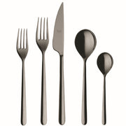 Mepra – Linea Black Gold – 20-Piece Flatware Set – 108722020 – Image 1