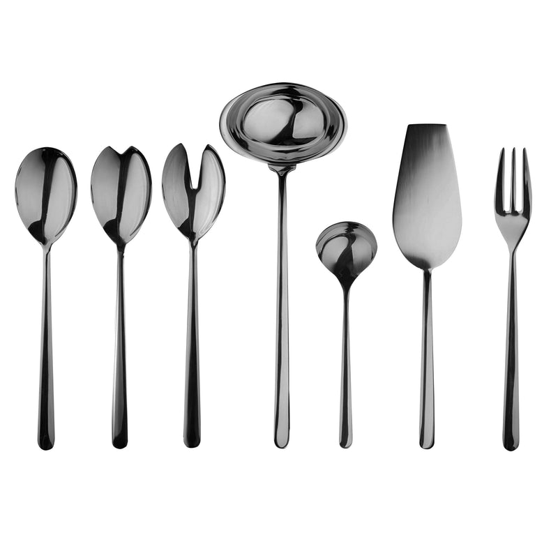 Mepra – Linea Black Gold – 7-Piece Serving Set – 10872207 – Image 1