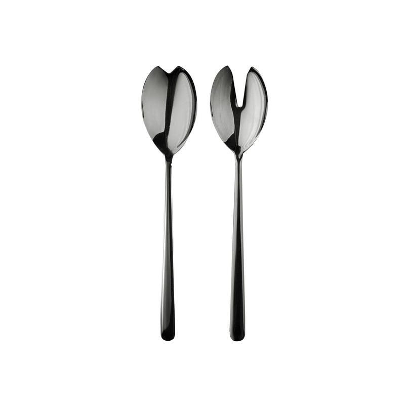 Mepra - Linea Black Gold Salad Serving Set - 2 Pcs. – MPR-108722122 – Image 1
