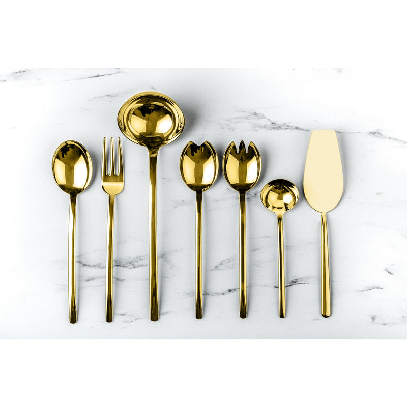 Mepra – Due Gold – 7-Piece Serving Set – 10882207 – Image 2