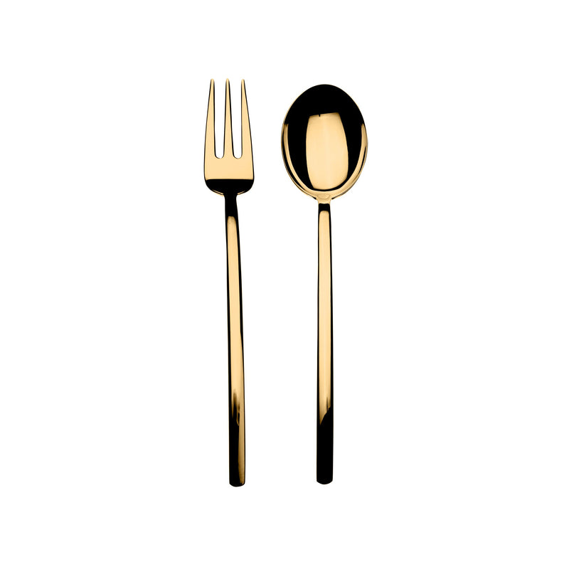 Mepra - Due Gold Serving Set - 2 Pcs. – MPR-108822110 – Image 1