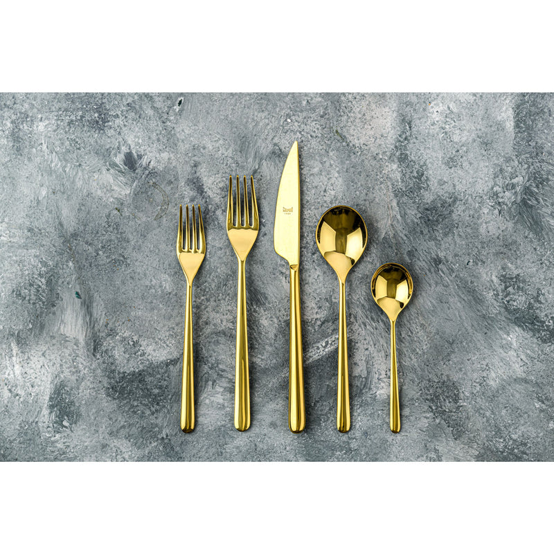 Mepra – Linea Gold – 5-Piece Flatware Set – 108922005 – Image 4