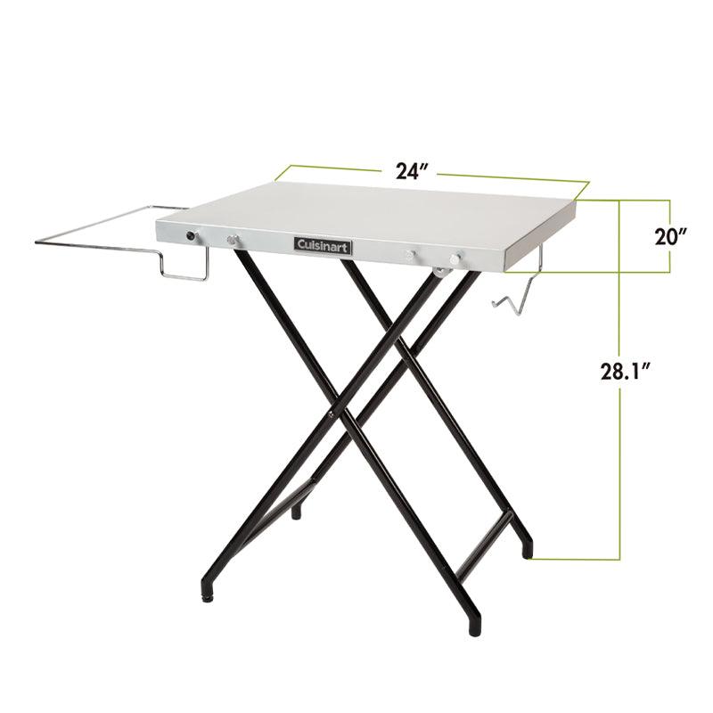 Cuisinart - 24" x 20" Fold'n Go Prep Table & Grill Stand