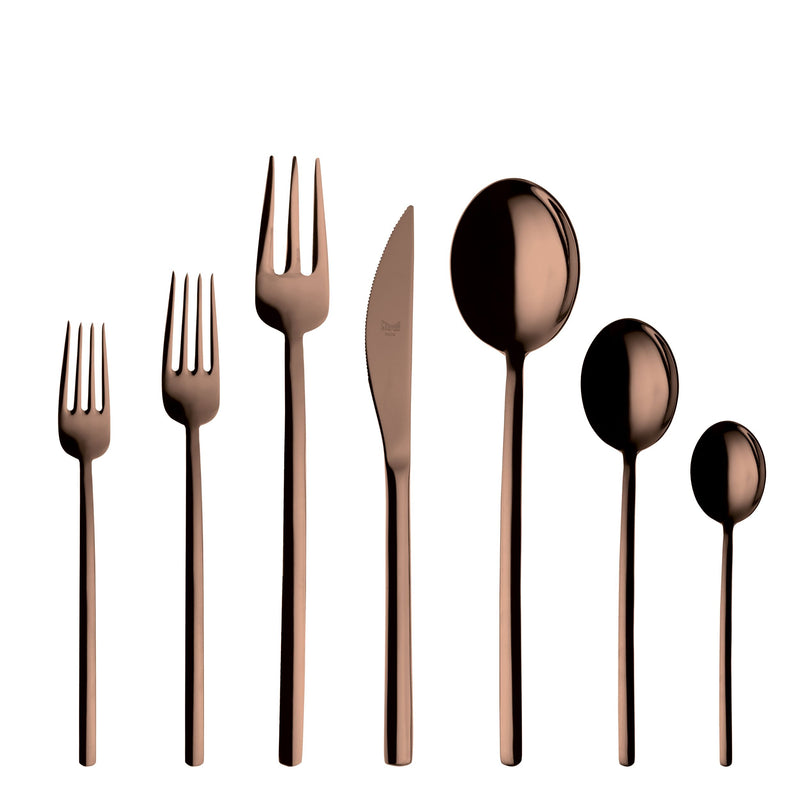 Mepra - Due Bronze Flatware Set - 32 Pcs. – MPR-109022032 – Image 1