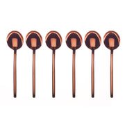 Mepra – Due Bronze – 6-Piece Coffee Spoon Set – 109044107 – Image 1