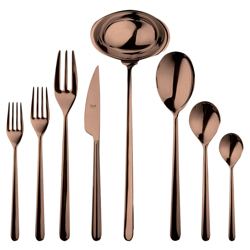 Mepra - Linea Bronze Flatware Set - 43 Pcs. – MPR-109122043 – Image 1