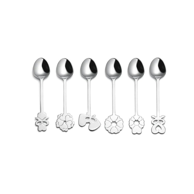 Guzzini - Love - Teaspoon (Set of 6) - Steel