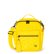 LUG Alpine small crossbody bag with front pockets and top handle