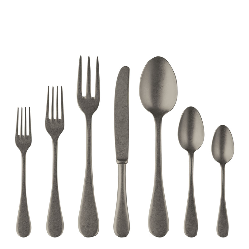 Mepra - Vintage Black Gold Flatware Set - 32 Pcs. – MPR-1096VI22032 – Image 1