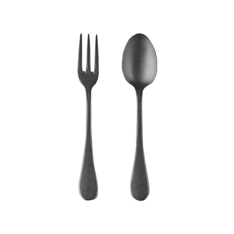 Mepra - Vintage Black Gold Serving Set - 2 Pcs. – MPR-1096VI22110