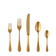 Mepra - Vintage Gold Flatware Set - 5 Pcs. – MPR-1097VI22005 – Image 1