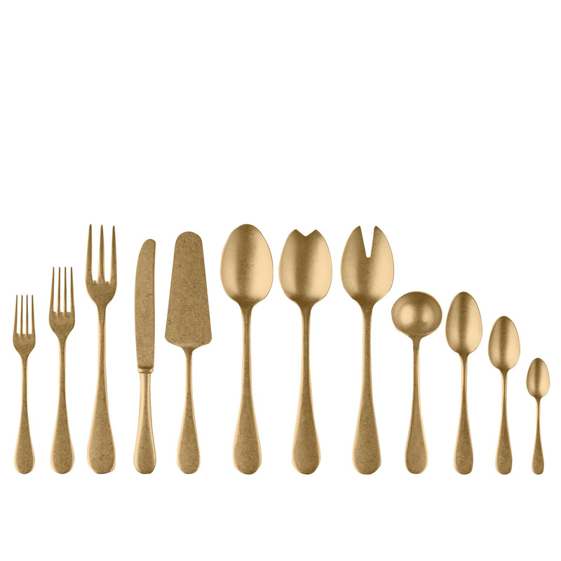 Mepra - Vintage Gold Flatware Set - 67 Pcs. – MPR-1097VI22067 – Image 1