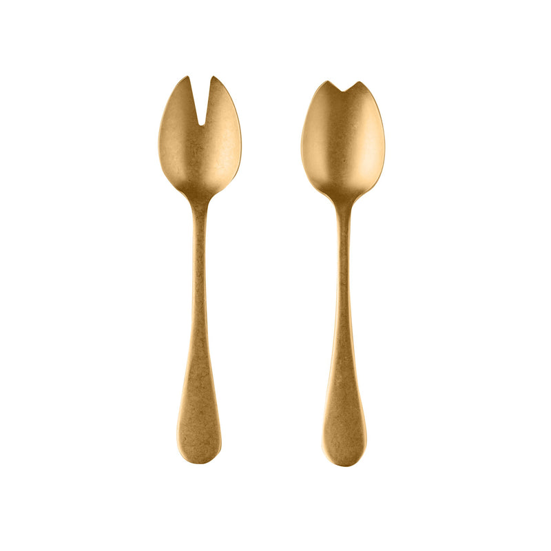 Mepra - Vintage Gold Salad Serving Set - 2 Pcs. – MPR-1097VI22122