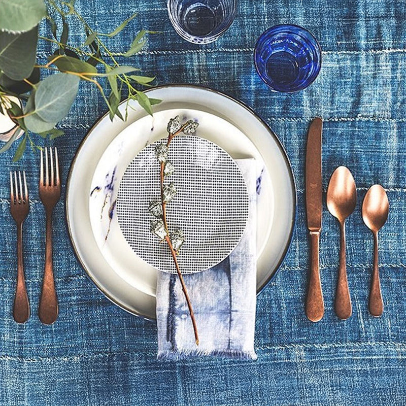 Mepra - Vintage Bronze Flatware Set - 43 Pcs.