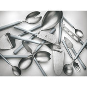 Mepra - Fantasia Pewter Risotto Spoon - Light Blue
