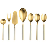 Mepra – Fantasia Ice Gold Light Blue – 7-Piece Serving Set – 10A62207OI – Image 1