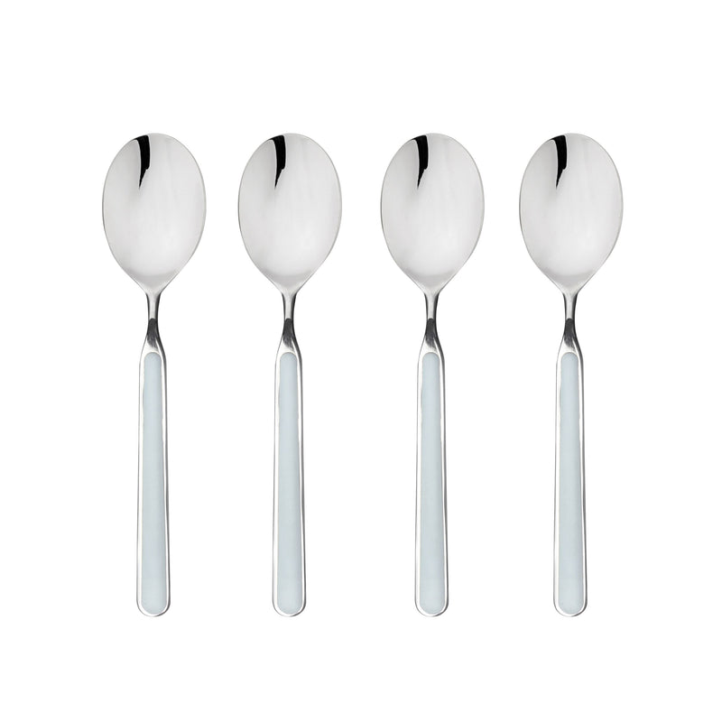 Mepra – Fantasia Light Blue – 4-Piece Coffee Spoon Set – 10A644407 – Image 1