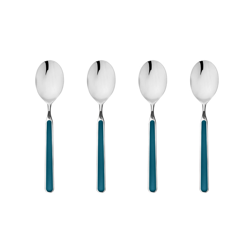 Mepra - Fantasia Coffee Spoon Set - 4 Pcs. - Blue – MPR-10B644407 – Image 1