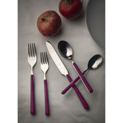 Mepra – Fantasia Light Mauve – 5-Piece Flatware Set – 10B722005 – Image 3