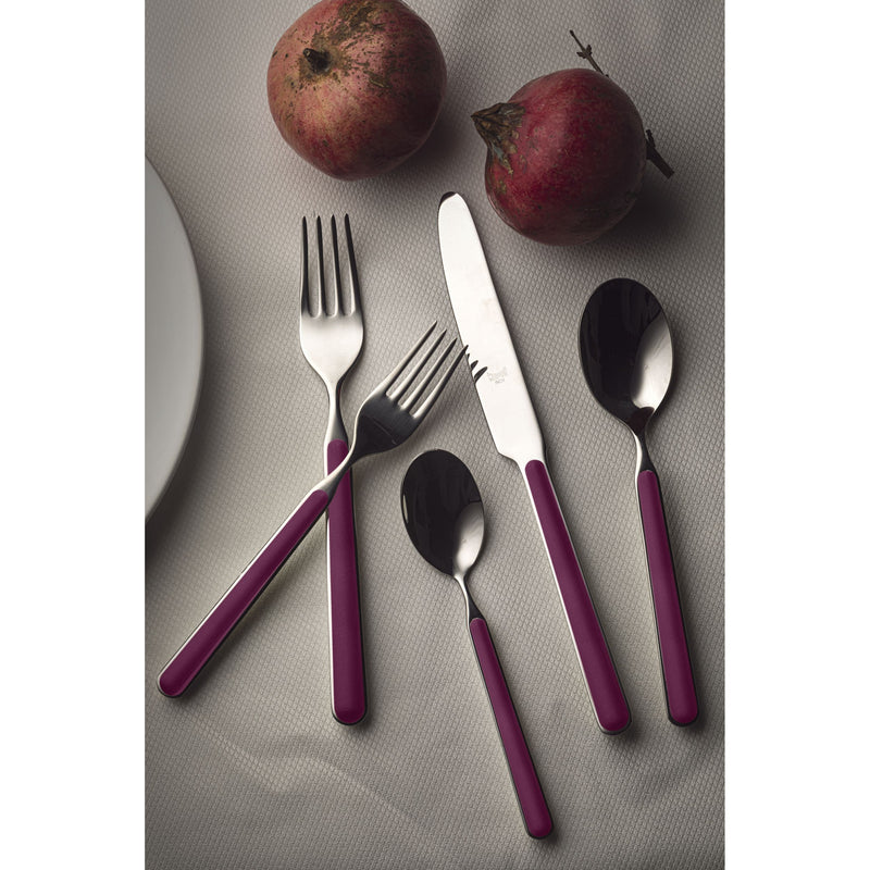 Mepra – Fantasia Light Mauve – 20-Piece Flatware Set – 10B722020 – Image 4