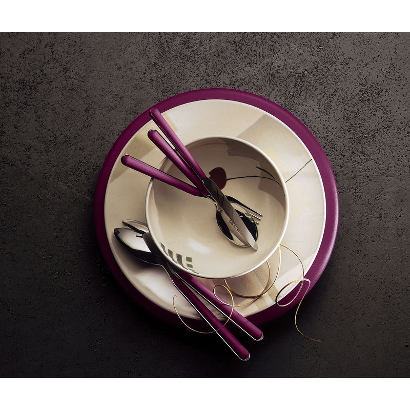 Mepra – Fantasia Light Mauve – 20-Piece Flatware Set – 10B722020 – Image 5