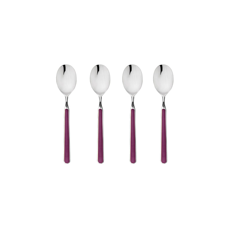 Mepra - Fantasia Coffee Spoon Set - 4 Pcs. - Light Mauve – MPR-10B744407 – Image 1