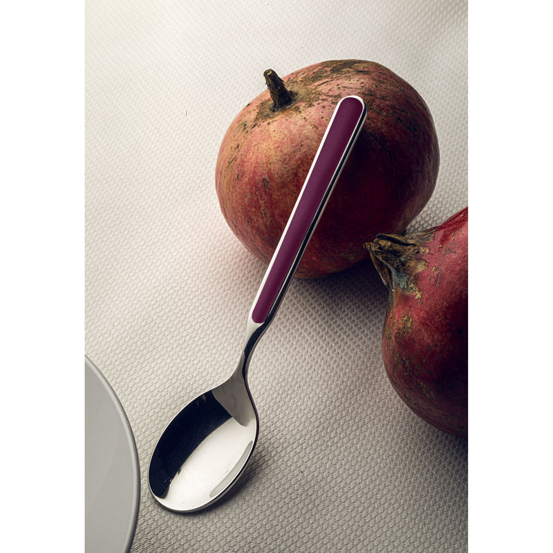 Mepra – Fantasia Light Mauve – 4-Piece Coffee Spoon Set – 10B744407 – Image 2