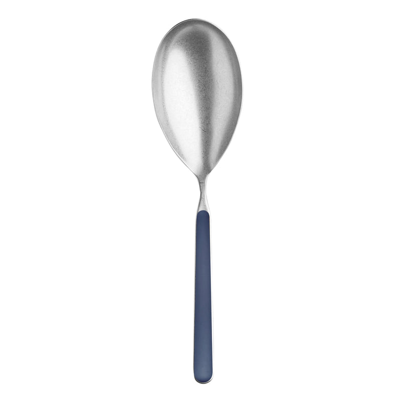 Mepra - Fantasia Pewter Risotto Spoon - Cobalt – MPR-10C61143P – Image 1