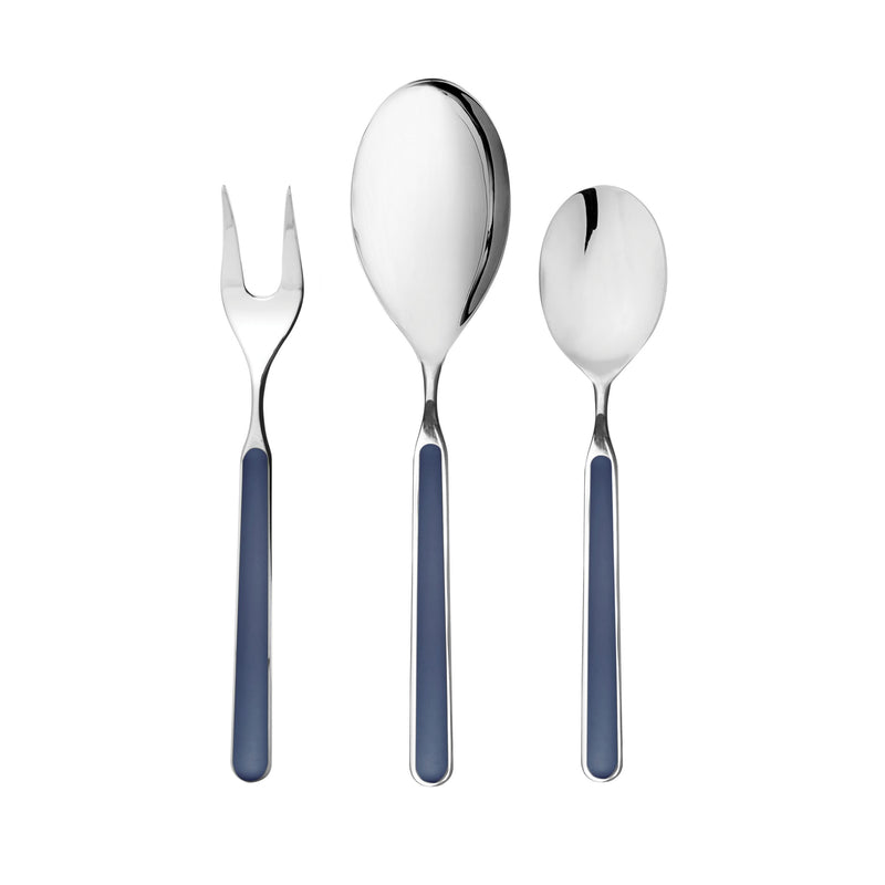 Mepra - Fantasia Serving Set - 3 Pcs. - Cobalt – MPR-10C622003 – Image 1