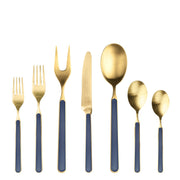 Mepra – Fantasia Ice Gold Cobalt – 32-Piece Flatware Set – 10C622032OI – Image 1