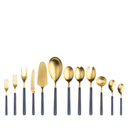 Mepra - Fantasia Ice Gold Flatware Set - 67 Pcs. - Cobalt – MPR-10C622067OI – Image 1