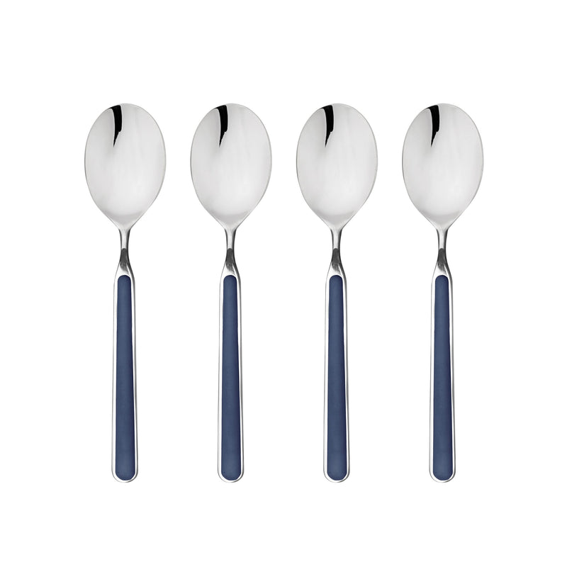 Mepra – Fantasia American Cobalt – 4-Piece Coffee Spoon Set – 10C644426 – Image 1