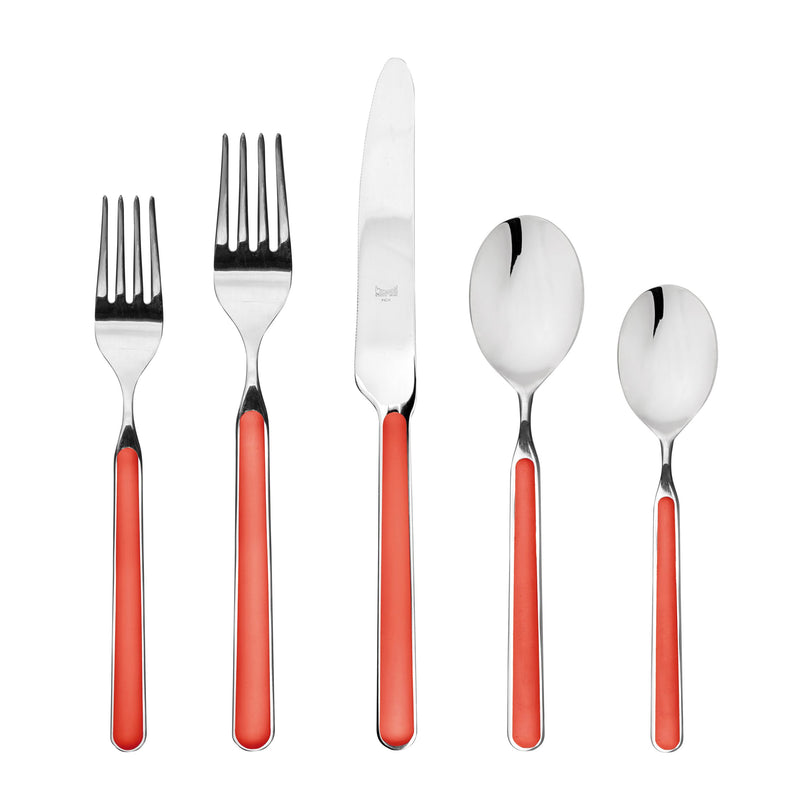 Mepra – Fantasia New Coral – 5-Piece Flatware Set – 10C722005 – Image 1