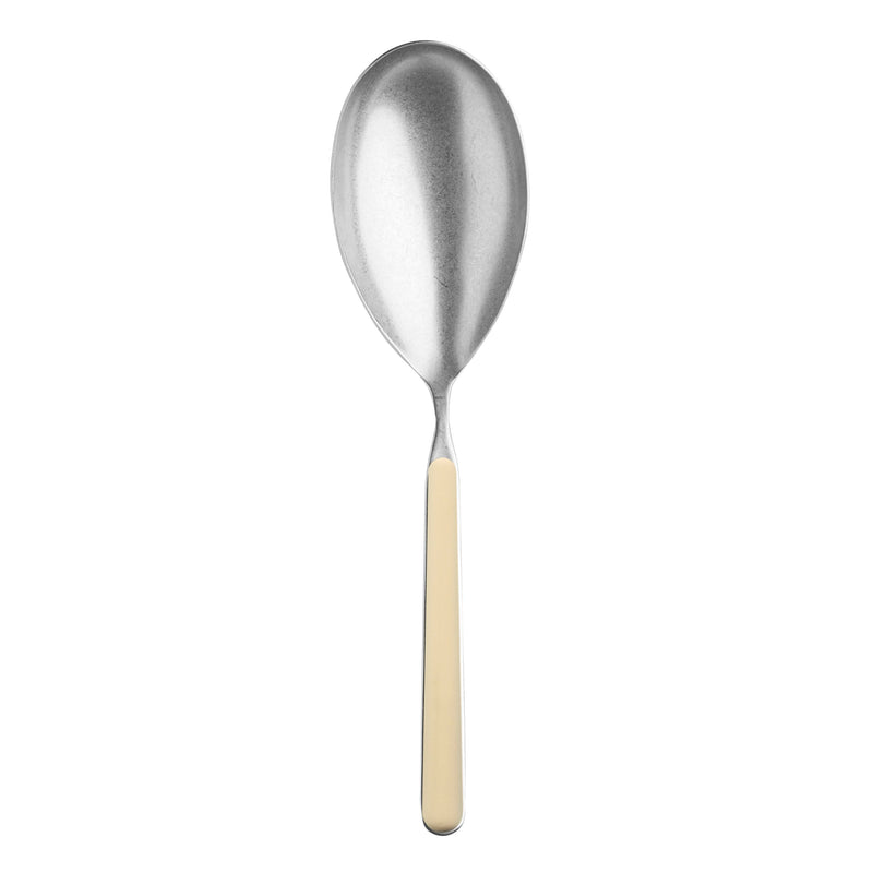 Mepra – Fantasia Pewter Risotto Spoon – Sesame – 10D61143P – Image 1