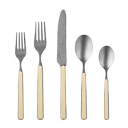Mepra – Fantasia Pewter Sesame – 20-Piece Flatware Set – 10D622020P – Image 1