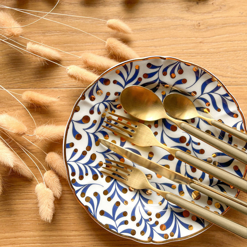 Mepra – Fantasia Ice Gold Sesame – 67-Piece Flatware Set – 10D622067OI – Image 2