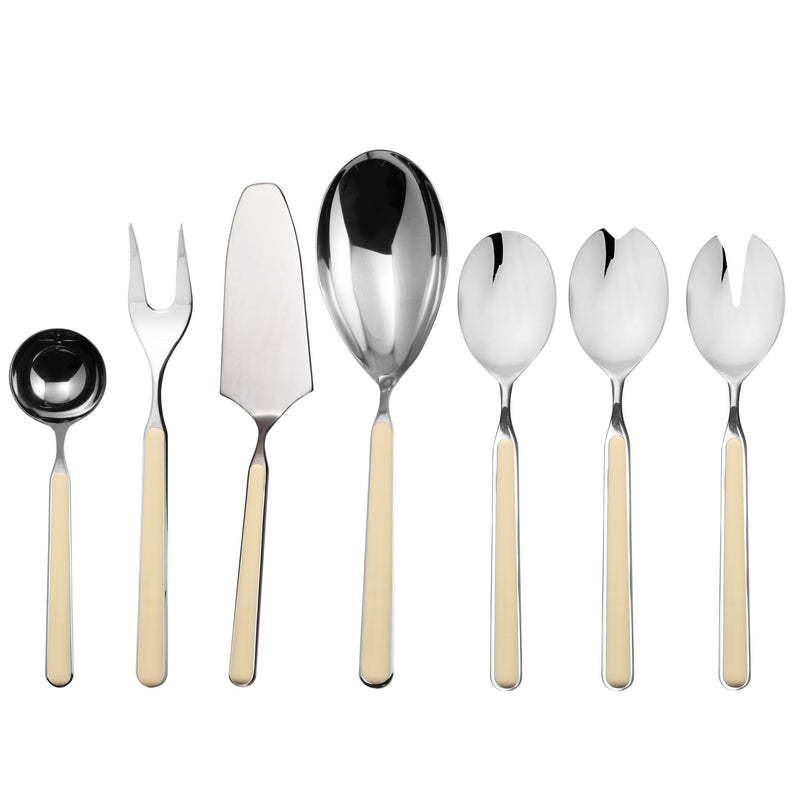 Mepra - Fantasia Serving Set - 7 Pcs. - Sesame – MPR-10D62207 – Image 1