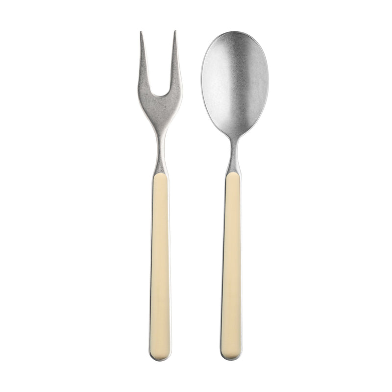Mepra – Fantasia Pewter Sesame – 2-Piece Serving Set – 10D622110P – Image 1