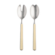 Mepra – Fantasia Pewter Salad Sesame – 2-Piece Serving Set – 10D622122P – Image 1